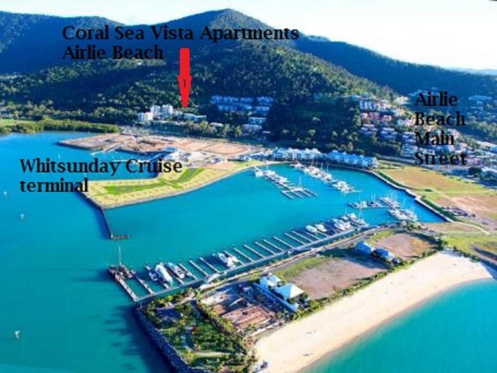 Coral Sea Vista Apartments Airlie Beach Dış mekan fotoğraf