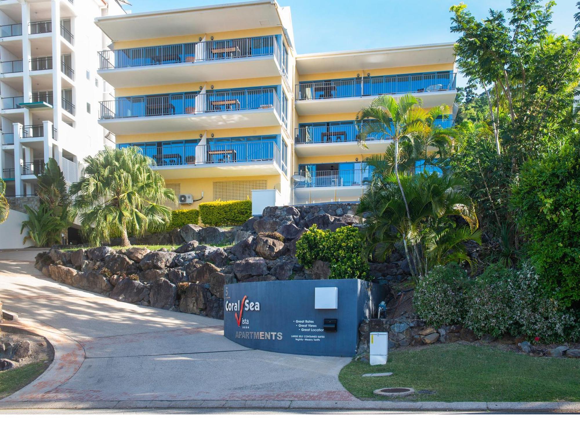 Coral Sea Vista Apartments Airlie Beach Dış mekan fotoğraf